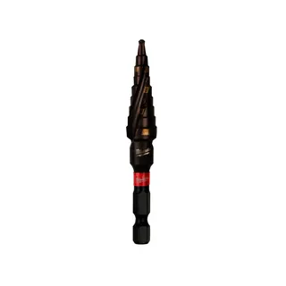 SHOCKWAVE Stufenbohrer 4 bis 12 mm, 1 mm Stufen