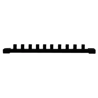Steckschlüsseleinsatz Set 3/8" metr. 10-teilig auf Schiene – Bild 2
