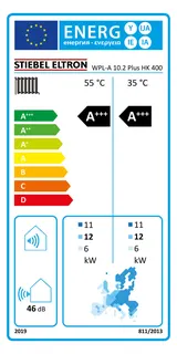 STIEBEL ELTRON Luft-Wasser-Wärmepumpe WPL-A 10.2 Plus Heizkörper 400 – Bild 2