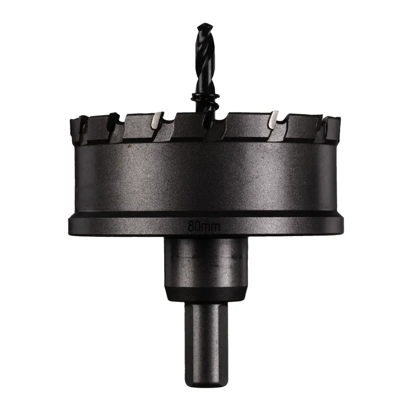 TCT Lochsäge HM bestückt einteilig 80 mm