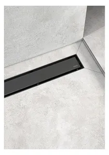 TECEdrainline-Evo Duschrinne, farbig beschichtet, schwarz matt, 1000mm – Bild 2