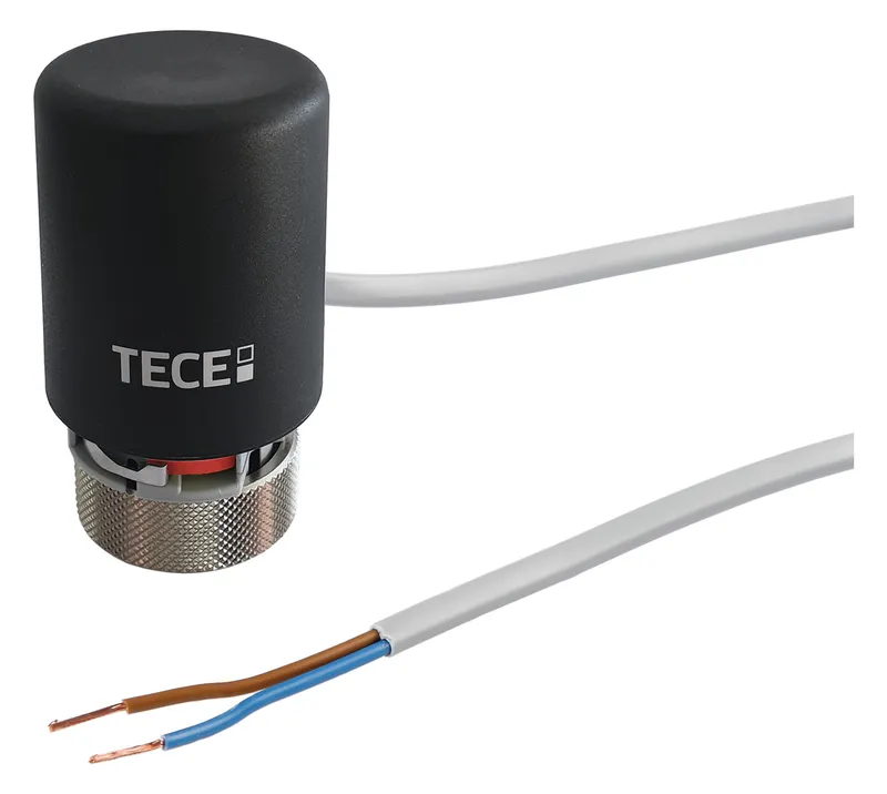 TECEfloor SLQ Stellantrieb TA 2.0, 24 V First- & Re-Open, IP 54, M 30 x 1,5