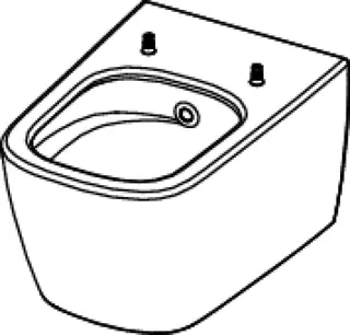 TECEneo Dusch-WC, Kaltwasser, weiß – Bild 3