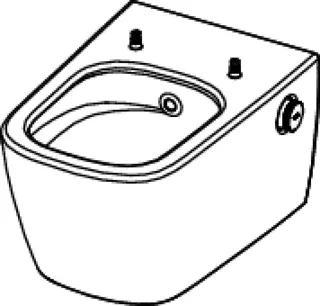 TECEneo Dusch-WC, Warm- und Kaltwasser, weiß – Bild 3