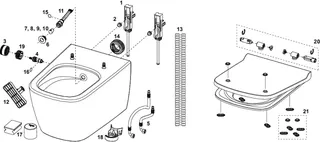 TECEneo Set, Kaltwasser und Sitz/Deckel SLIM – Bild 5