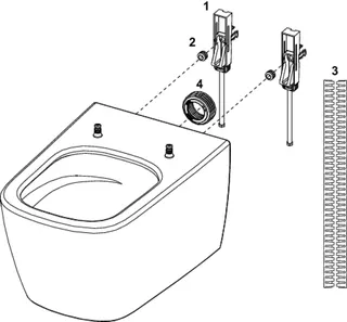 TECEneo WC-Keramik ohne Duschfunktion, weiß – Bild 3