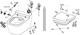 TECEone Set, Kaltwasser und Sitz/Deckel CLASSIC – Bild 4