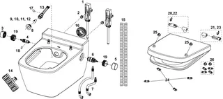 TECEone Set, Warm-/Kaltwasser und Sitz/Deckel CLASSIC – Bild 4