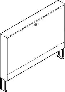 Viega AP Verteilerschrank 1295.1 700 mm für Modell 1010 – Bild 2