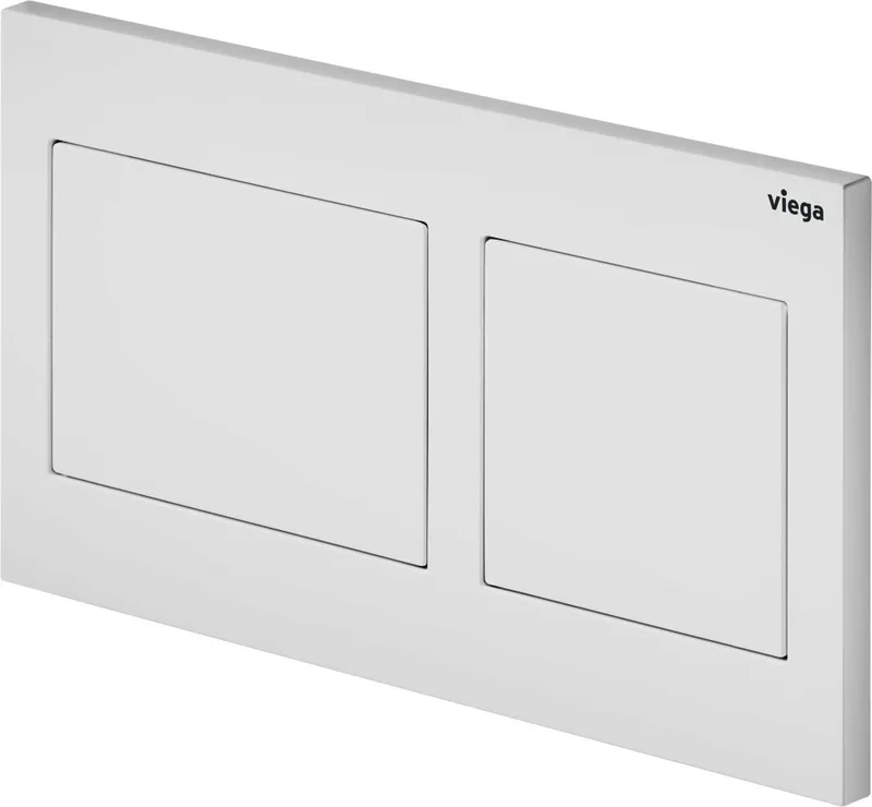 Viega WC Betätigungsplatte Visign for Style 21 8611.1 Kunststoff weiß matt