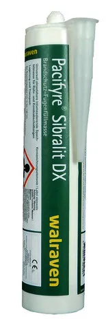 Walraven Brandschutz Fugenfüllmasse Pacifyre Sibralit DX in Kartusche 310ml
