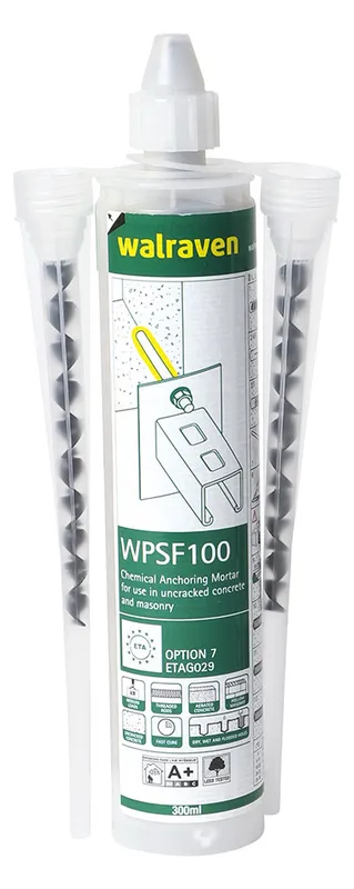 Walraven Injektionsmörtel WIS WPSF100 300ml f. ungerissenen Beton u. Mauerwerk