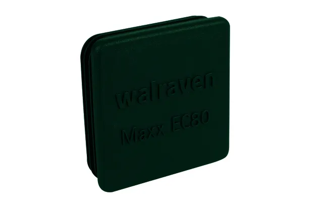 Walraven Profilendstopfen Maxx EC80 Polyethylen 80x80x32 grün