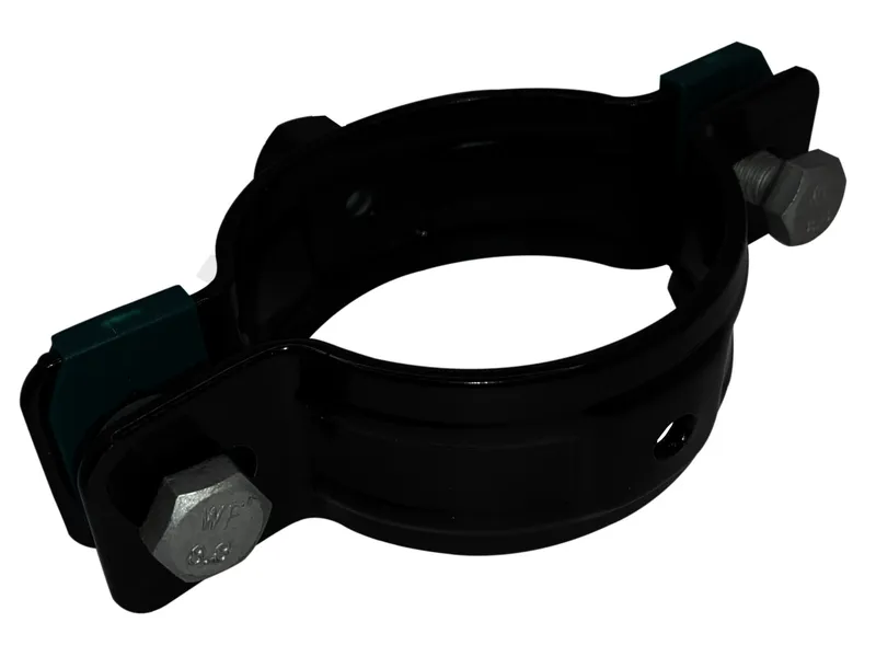 Walraven Schwerlastschelle HD500 schwarz 108-116 mm M10/M12 Zweischraubenschelle