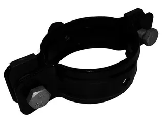 Walraven Schwerlastschelle HD500 schwarz 59-65 mm M8/M10 Zweischraubenschelle – Bild 2