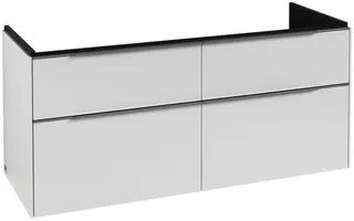 Villeroy & Boch WTUS Subway 3.0 C602L0 1272x576x462mm m. Bel. 4 Ausz. Waschtisch m.tig Pure White – Bild 3