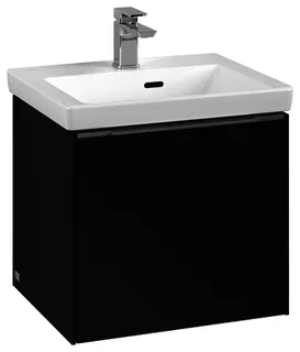 Villeroy & Boch WTUS Subway 3.0 00 473x429x392mm 1 Ausz. Waschtisch m.tig Volcano Black – Bild 2