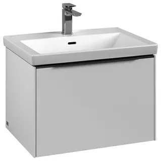 Villeroy & Boch WTUS Subway 3.0 00 622x429x462mm 1 Ausz. Waschtisch m.tig Pure White – Bild 2
