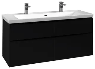 Villeroy & Boch WTUS Subway 3.0 C60201 1272x576x462mm 4 Ausz. Waschtisch m.tig Graphite – Bild 2