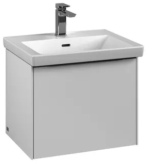 Villeroy & Boch WTUS Subway 3.0 00 523x429x432mm 1 Ausz. Waschtisch m.tig Pure White – Bild 2