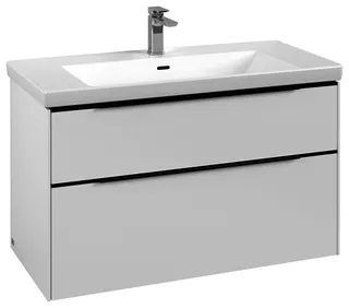 Villeroy & Boch WTUS Subway 3.0 01 973x576x462mm 2 Ausz. Waschtisch m.tig Pure White – Bild 2