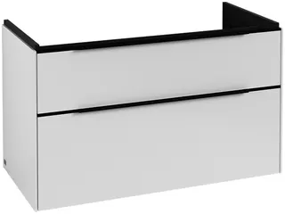 Villeroy & Boch WTUS Subway 3.0 01 973x576x462mm 2 Ausz. Waschtisch m.tig Pure White – Bild 3