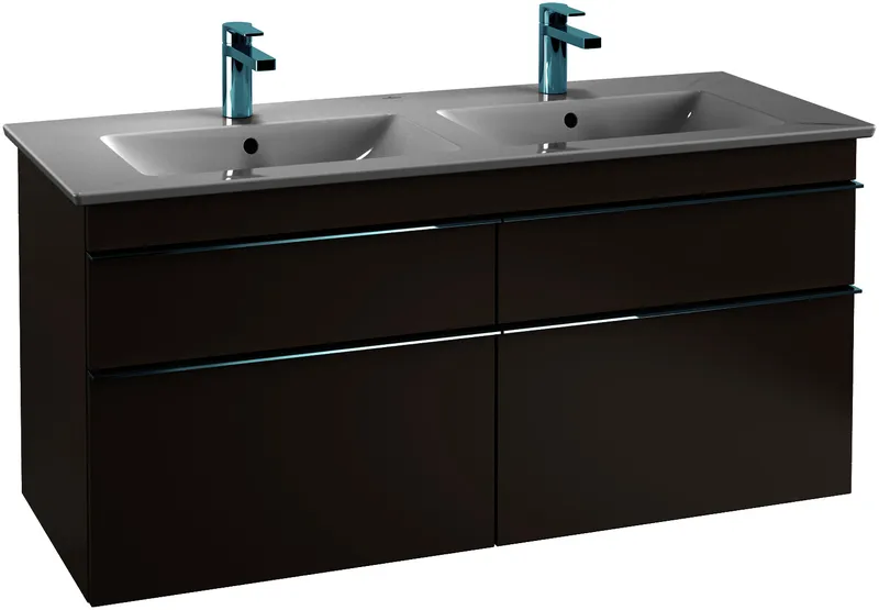 Villeroy & Boch WTUS Venticello 01 1253x590x502mm 4 Ausz. Waschtisch m.tig Kansas Oak