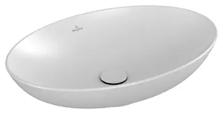 Villeroy & Boch Aufsatzwaschbecken Loop&Friends 620x 420mm ov m. ÜL. Stone White CeramicPlus – Bild 2