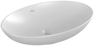 Villeroy & Boch Aufsatzwaschbecken Loop&Friends 620x 420mm ov m. ÜL. Stone White CeramicPlus – Bild 3