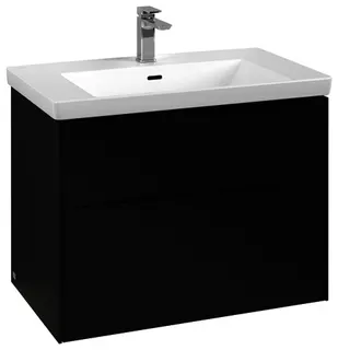 Villeroy & Boch WTUS Subway 3.0 L1 772x576x462mm m. Bel. 2 Ausz. Waschtisch m.tig Volcano Black – Bild 2