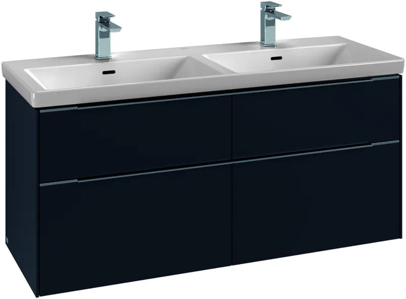 Villeroy & Boch WTUS Subway 3.0 C568L0 1272x576x462mm m. Bel. 4 Ausz. Waschtisch m.tig Kansas Oak
