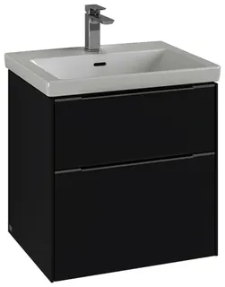 Villeroy & Boch WaschbeckenUS Subway 3.0 02 572x576x 462mm 2 Ausz. Waschbecken m.tig Graphite – Bild 2