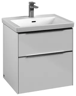 Villeroy & Boch WTUS Subway 3.0 00 572x576x462mm 2 Ausz. Waschtisch m.tig Brilliant White – Bild 2