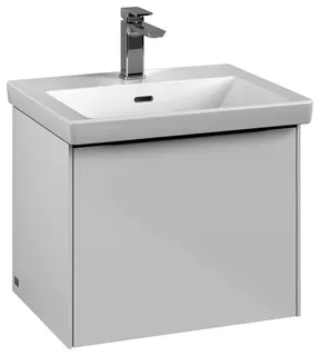 Villeroy & Boch WTUS Subway 3.0 01 523x429x432mm 1 Ausz. Waschtisch m.tig Brilliant White – Bild 2