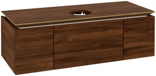 Villeroy & Boch WTUS Legato B577 1200x380x500mm 3 Ausz. Waschtisch m.tig Kansas Oak – Bild 3