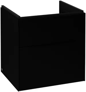 Villeroy & Boch WTUS Subway 3.0 01 572x576x462mm 2 Ausz. Waschtisch m.tig Volcano Black – Bild 2