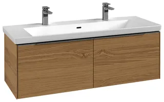 Villeroy & Boch WTUS Subway 3.0 C60100 1272x429x462mm 2 Ausz. Waschtisch m.tig Nordic Oak – Bild 2