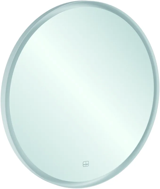 Villeroy & Boch Spiegel Subway 3.0 910x910x45mm m. Bel. BiColour (Black Matt White Matt)