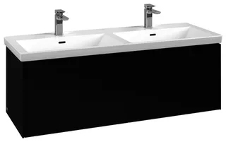 Villeroy & Boch WTUS Subway 3.0 C56701 1272x429x462mm 2 Ausz. Waschtisch m.tig Volcano Black – Bild 2