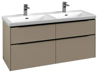 Villeroy & Boch WTUS Subway 3.0 C56801 1272x576x462mm 4 Ausz. Waschtisch m.tig Cashmere Grey – Bild 2