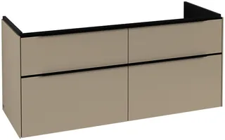Villeroy & Boch WTUS Subway 3.0 C56801 1272x576x462mm 4 Ausz. Waschtisch m.tig Cashmere Grey – Bild 3