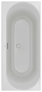 Villeroy & Boch Badewanne Loop&Friends 1700x750x470mm OVAL Duo Rechteck Stone White – Bild 2
