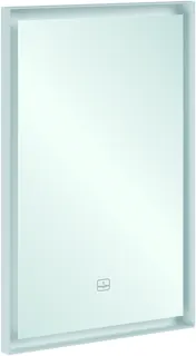 VB Spiegel Subway 3.0 500x750x47,5mm mit Beleuchtung White Matt