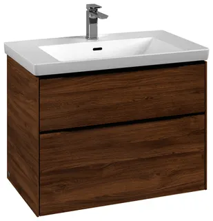 Villeroy & Boch WTUS Subway 3.0 01 772x576x462mm 2 Ausz. Waschtisch m.tig Kansas Oak