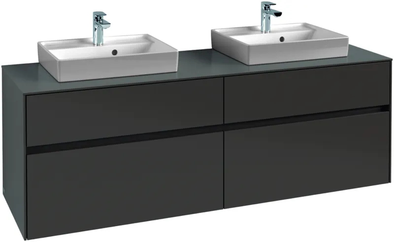 Villeroy & Boch WTUS Collaro C021 1600x548x500mm 4 Ausz. für 2 Waschtisch Kansas Oak