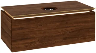 Villeroy & Boch WTUS Legato B571 1000x380x500mm m. Bel. 1 Ausz. Waschtisch m.tig Kansas Oak – Bild 3