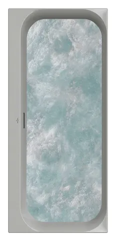 Villeroy & Boch Badewanne Loop&Friends LSF 1700x750x 625mm re-eckig m. Sys HE TP1 Weiß Alpin