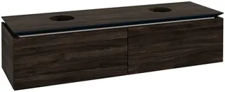 Villeroy & Boch WTUS Legato B676 1600x380x500mm 2 Ausz. für 2 Waschtisch Stone Oak – Bild 3