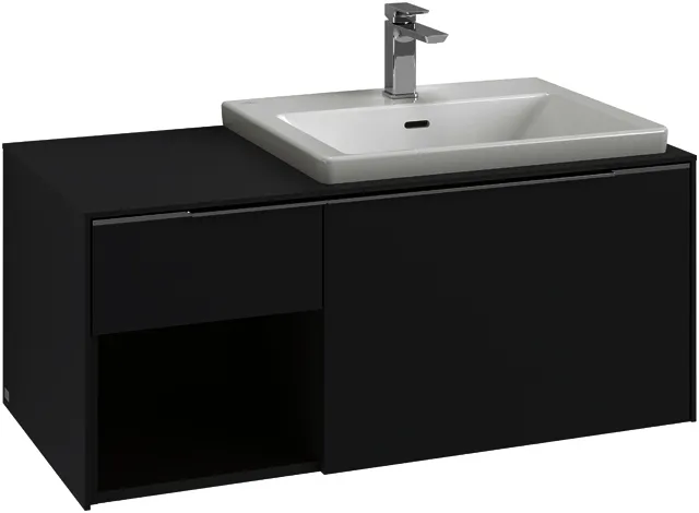 Villeroy & Boch WaschbeckenUS Subway 3.0 00 1001x423 x500mm 2 Ausz. Waschbecken rechts Taupe