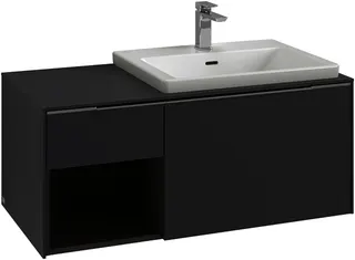 Villeroy & Boch WaschbeckenUS Subway 3.0 00 1001x423 x500mm 2 Ausz. Waschbecken rechts Taupe